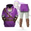 Purple Link Attire Unisex Hoodie Sweatshirt T-shirt Sweatpants Cosplay