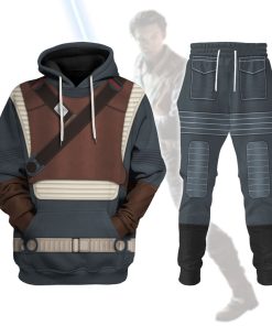 Warhomie Cal Kestis's Jedi Costume Hoodie Sweatshirt T-Shirt Sweatpants