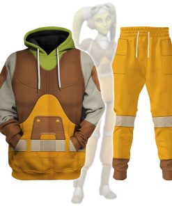 Warhomie Hera Syndulla Costume Hoodie Sweatshirt T-Shirt Sweatpants