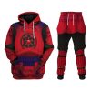 Warhomie Ashigaru Red Akazonae Koyal Guard Costume Hoodie Sweatshirt T-Shirt Sweatpants