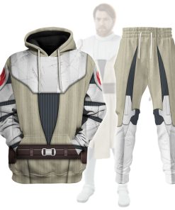 Warhomie General Kenobi Costume Hoodie Sweatshirt T-Shirt Sweatpants