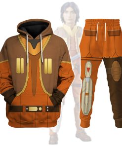 Warhomie Ezra Bridger's Costume Hoodie Sweatshirt T-Shirt Sweatpants