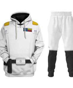 Warhomie Grand Admiral Thrawn Costume Hoodie Sweatshirt T-Shirt Sweatpants