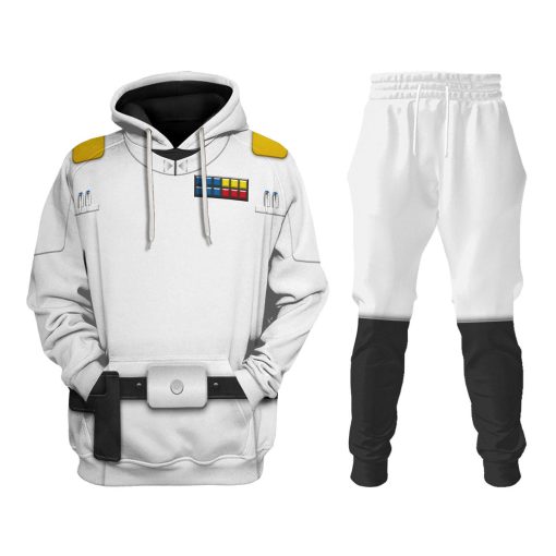 Warhomie Grand Admiral Thrawn Costume Hoodie Sweatshirt T-Shirt Sweatpants