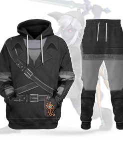 Dark Link Attire Unisex Hoodie Sweatshirt T-shirt Sweatpants Cosplay