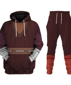 Warhomie Plo Koon Costume Hoodie Sweatshirt T-Shirt Sweatpants