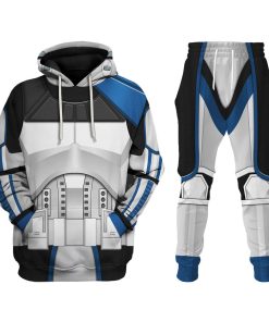 Warhomie Captain Rex Costume Hoodie Sweatshirt T-Shirt Sweatpants