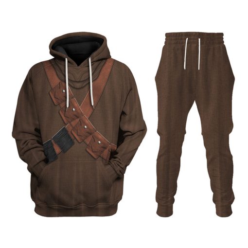 Warhomie Jawa Costume Hoodie Sweatshirt T-Shirt Sweatpants