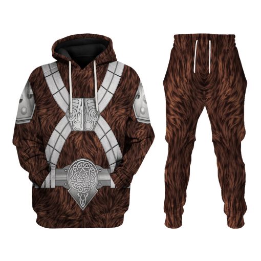 Warhomie Black Krrsantan, Brown Costume Hoodie Sweatshirt T-Shirt Sweatpants