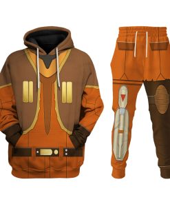 Warhomie Ezra Bridger's Costume Hoodie Sweatshirt T-Shirt Sweatpants