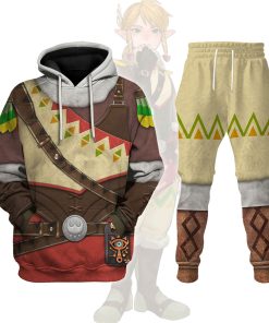 Snowquill Armor Set Link Unisex Hoodie Sweatshirt T-shirt Sweatpants Cosplay