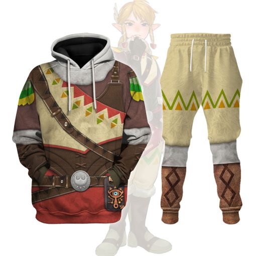 Snowquill Armor Set Link Unisex Hoodie Sweatshirt T-shirt Sweatpants Cosplay