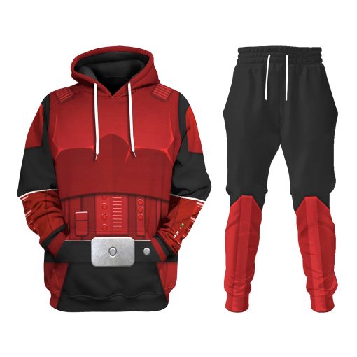 Warhomie Imperial Royal Guard Armor Costume Hoodie Sweatshirt T-Shirt Sweatpants