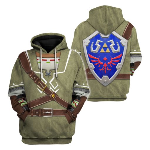 Link Attire Shield Unisex Hoodie Sweatshirt T-shirt Sweatpants Cosplay