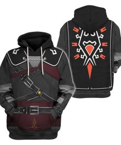 Tears Of The Kingdom Dark Link Attire Cosplay Custom Apparel