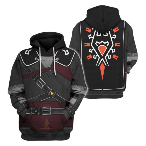 Tears Of The Kingdom Dark Link Attire Cosplay Custom Apparel