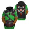 Link Iconic Tears Of The Kingdom Costume Unisex Hoodie Sweatshirt T-shirt Sweatpants Cosplay