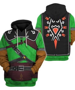 Link Iconic Tears Of The Kingdom Costume Unisex Hoodie Sweatshirt T-shirt Sweatpants Cosplay