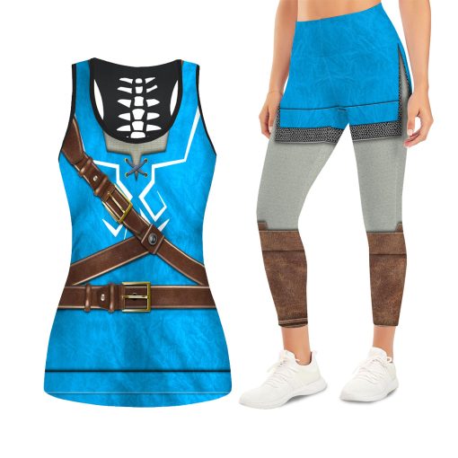 Princess Zelda Attire Tank Tops & Leggings