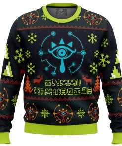 Sheikah Legend of Zelda Ugly Christmas Sweater