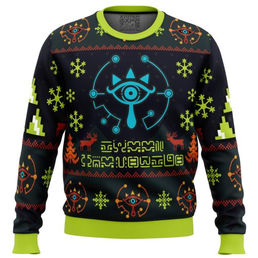 Sheikah Legend of Zelda Ugly Christmas Sweater