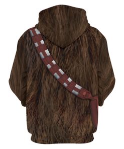 Warhomie Chewbacca Costume Hoodie Sweatshirt T-Shirt