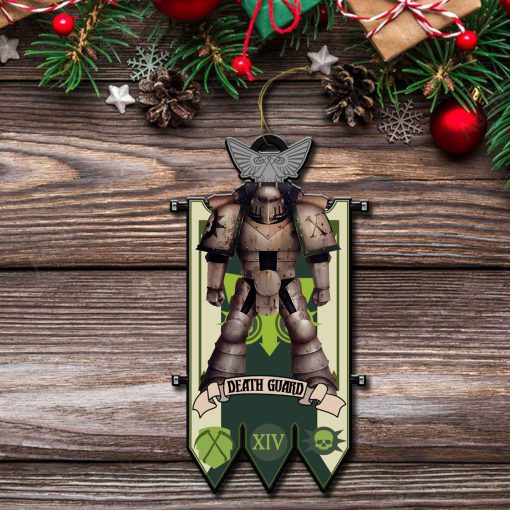 Warhomie 40K DEATH GUARD Ornament Christmas