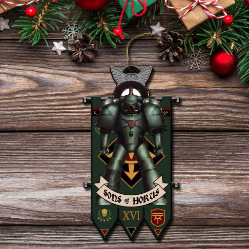 Warhomie 40K SONS OF HORUS Ornament Christmas