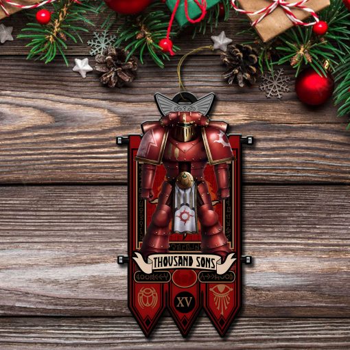 Warhomie 40K THOUSAND SONS Ornament Christmas