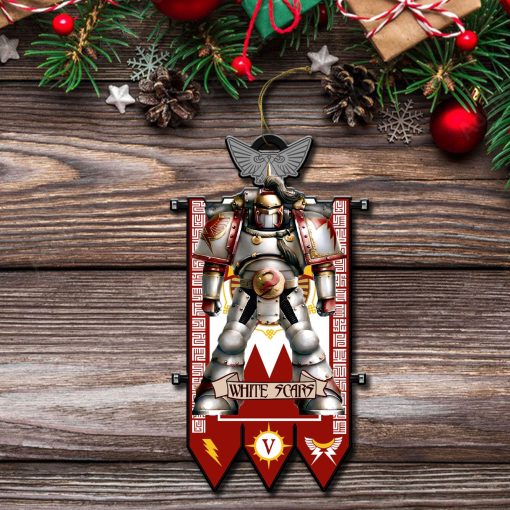 Warhomie 40K WHITE SCARS Ornament Christmas