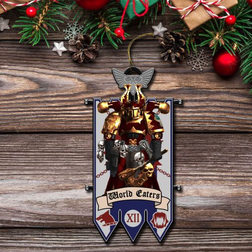 Warhomie 40K WORLD EATERS Ornament Christmas