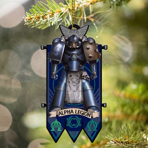 Warhomie 40K ALPHA LEGION Ornament Christmas