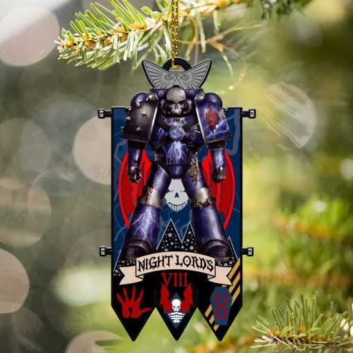 Warhomie 40K NIGHT LORDS Ornament Christmas