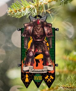 Warhomie 40K SALAMANDERS Ornament Christmas