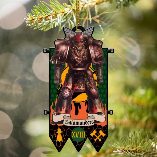 Warhomie 40K SALAMANDERS Ornament Christmas