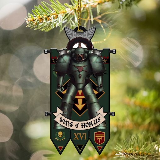 Warhomie 40K SONS OF HORUS Ornament Christmas