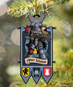 Warhomie 40K SPACE WOLVES Ornament Christmas