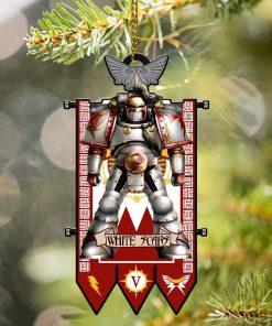 Warhomie 40K WHITE SCARS Ornament Christmas