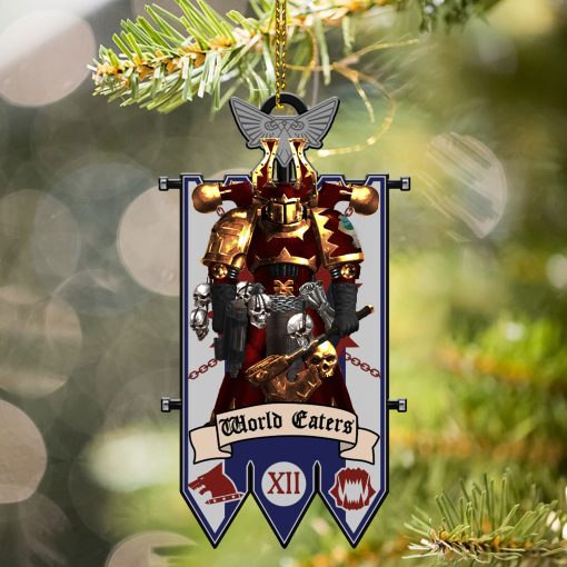 Warhomie 40K WORLD EATERS Ornament Christmas