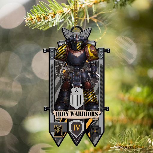 Warhomie 40K IRON WARION Ornament Christmas