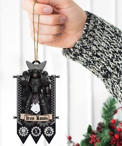 Warhomie 40K Iron Hands Ornament Christmas