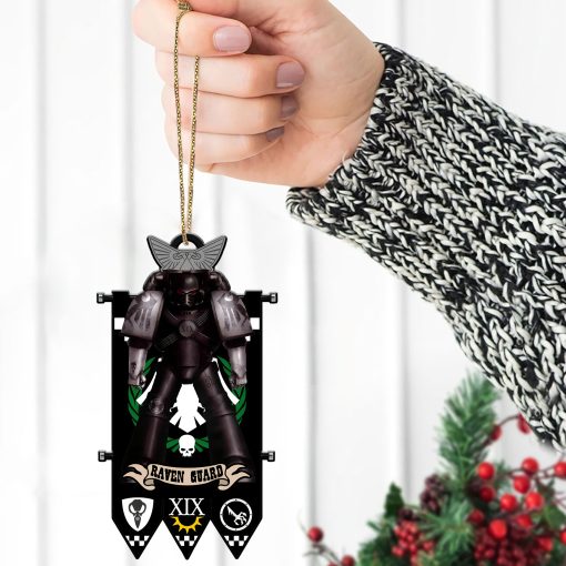 Warhomie 40K RAVEN GUARD Ornament Christmas