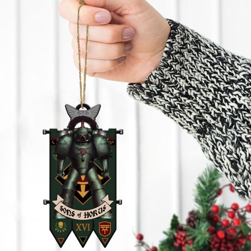 Warhomie 40K SONS OF HORUS Ornament Christmas