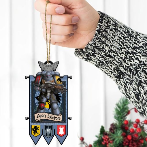 Warhomie 40K SPACE WOLVES Ornament Christmas