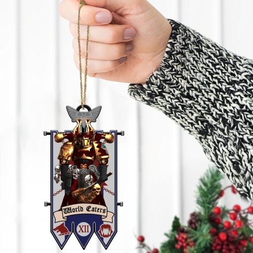 Warhomie 40K WORLD EATERS Ornament Christmas